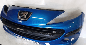 Zderzak przód przedni do peugeot 207 kmf niebieski halogeny 3