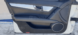 Mercedes c klasa W204 drzwi lewe przód przednie kompletne 9