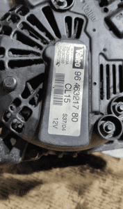 ALTERNATOR PEUGEOT 207 307 807 EXECUTIVE 2005 1.6 2.0 2.2 DIESEL 9646321780 WYSYŁKA! 5