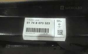 Wlot pas przedni kierownica powietrza bmw M2 F87 3