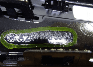 ATRAPA,GRILL MERCEDES EQC W293 a293 AMG kamera ok 12