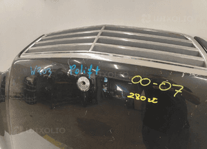 Mercedes w203 c klasa 00-07 MASKA POKRYWA SILNIKA ODPRYSKI GRILL ZAWIASY 2