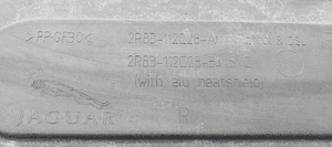Osłona płyta podwozia prawa Jaguar XF X250 2R83-12C28-AN 2R83-12C28-BJ 6