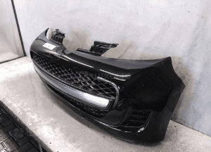 Zderzak przód przedni peugeot 107 lift fl exld exl czarna 2