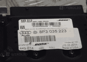 Audi A3 8P wzmacniacz bose 8P3035223A 4