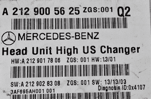 Mercedes-Benz W212 Radio Nawigacja Multimedia HIGH US A2129005625 6