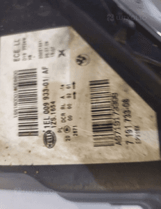 BMW Z4 E89 Lampa przednia Bi-xenon L - 14863 9
