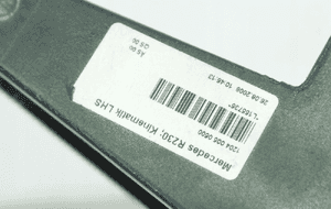 Zawias lewy siłownik dachu mercedes sl R230 02 9
