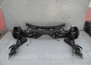 Oś tylna zawieszenie tył sanki nissan juke i F15 4X4 1