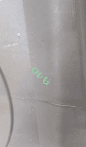 Opel zafira b Z155 szary   błotnik  przedni prawy 7