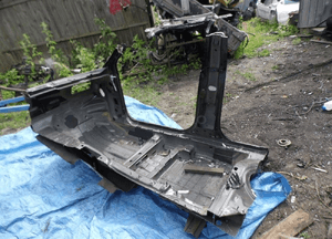 Audi A6 C7 próg słupek prawy ćwiartka 4