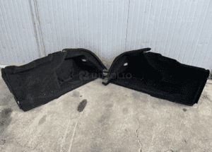 MERCEDES cl 216 czarna tapicerka bagażnika boczek plastik uszczelka osłona 20