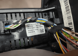 Bmw 7 F01 F02 panel nawiewu klimatyzacji ceramik tylny tył 9237118 bdb 6