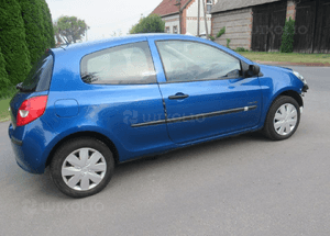 Błotnik tylny tył lewy prawy renault clio iii 3 3D NV676 2005- 2