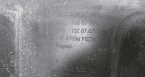 Nadkole lewe lewy przód Opel Meriva B 13267680 3
