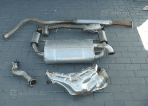 Toyota gt 86 subaru brz komplet tłumników katalizator 1