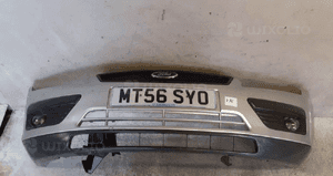 $ ZDERZAK PRZÓD PRZEDNI DO FORD FOCUS MK2 II HALOGENY GRILL KOD KOLOR 03 SREBRNY 1