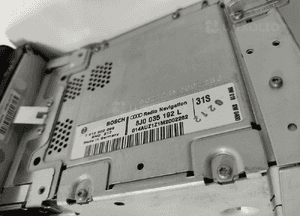 Fabryczne radio cd nawigacja audi tt 8J 8J0035192L 8J0035192 2006-2014 5