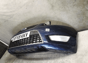 Zderzak przód przedni ford mondeo MK.4 4 iv E6 granat granatowy halogeny 3
