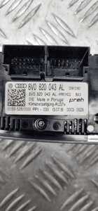 Audi A3 8V panel klimatyzacji 8V0820043AL 12