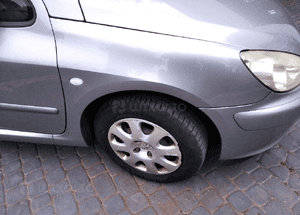 Peugeot 307 blotnik przód przedni prawy lewy EZAC 5