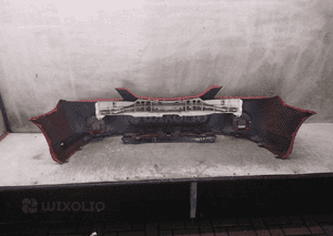 / ZDERZAK PRZÓD PRZEDNI DO MAZDA 323 SPORT CZERWONY POD HALOGENY 4
