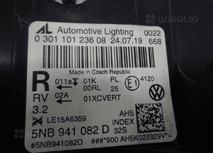 Lampa Full LED prawa VW Tiguan 5NB europa 5NB941082D LLU 8