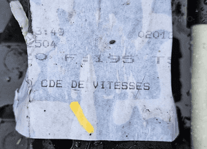 Peugeot 307  1.6   16V linka linki zmiany biegów lewarek wybierak 9650994680 9646866780 4