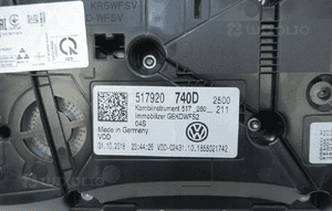 LICZNIK ZEGARY VW SPORTSVAN 517 92218KM 517920740D 5