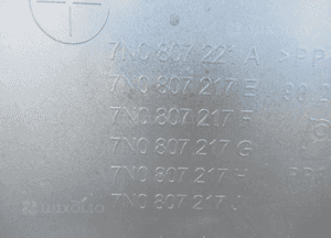 Zderzak przedni przód vw sharan ii 2 7N0807221A 2010-2015 20