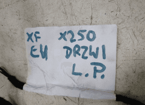 Jaguar xf X250 wiązka instalacja drzwi lewy przód przedni 5