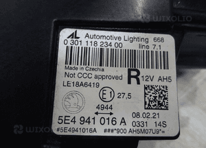 LAMPA PRZÓD FULL LED OCTAVIA 4 19- Skoda OE 5E4941016A 6