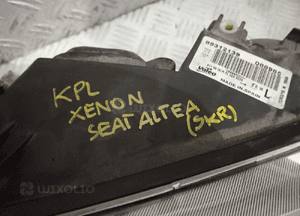 Lampy xenon seat altea prawa lewa komplet 8