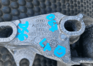 Lapa Mocowanie 8E0199351 8E0199352 Wspornik Silnika Podpora Poduszki Drazka Audi A4 B6 B7 9