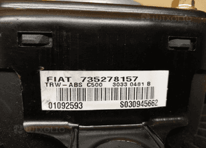 Airbag poduszka powietrzna kierowcy kierownicy Fiat Punto II 2 735278157 6