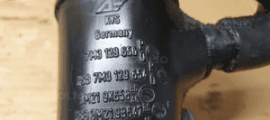 Przewód rura intercoolera Ford Galaxy MK1 Lift 1.9 TDI 7M3129656P 7M3129654P 7