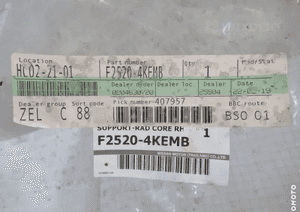 Okular pasa przedniego lampy prawy nissan navara 4 iv NP300 2014- 6