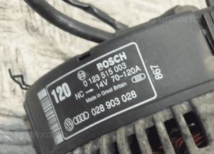 ALTERNATOR AUDI A4 B5 0123515003 1.9 TDI 4