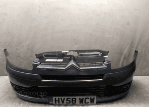 Zderzak przód przedni citroen C4 hb ezwd szary grafit halogeny 1