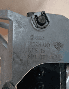 Pedały pedał hamulca sprzęgła Audi A6 C5 8D1721117D 3