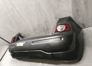 Zderzak tył tylny citroen C3 picasso kthc szary grafitowy pdc czujniki 2