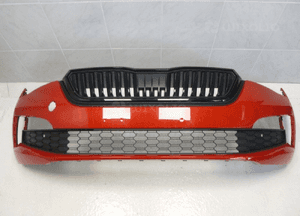 Skoda scala zderzak przód grill przedni pod radar 3