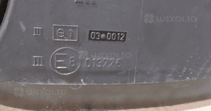 Lusterko lewe 5 pin suzuki swift zcf 3