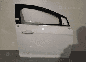 Drzwi przód przednie prawe ford focus MK.3 3 iii 5B frozen white białe 1