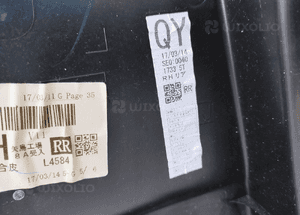 SUBARU XV LIFT BOCZEK TAPICERKA DRZWI PRAWY TYŁ TYLNY SKÓRA 94227FJ000 4