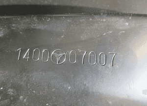 Poszycie błotnik tylny tył prawy mercedes c-klasa W205 C205 coupe A2056378200 6