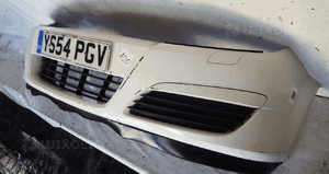 Zderzak przód przedni do opel astra h 3 iii Y474 3