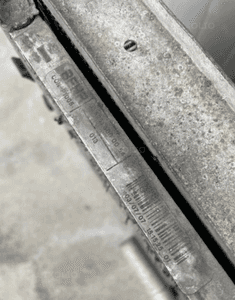 Mercedes R 251 pas belka wzmocnienie okular strefa czołówka wentylator chłodnica 9