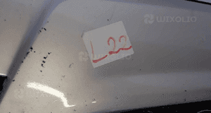Zderzak przód przedni opel astra h 3 iii lift fl Z157 srebrny bez uszu ! 2