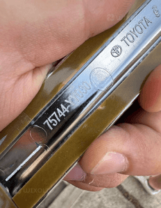Listwa chrom drzwi lewa tył tylna toyota corolla xii E21 75744-YY030 nowa 3